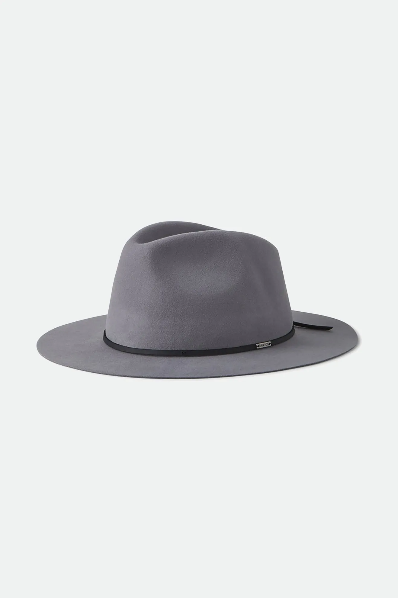Wesley Packable Fedora Grey