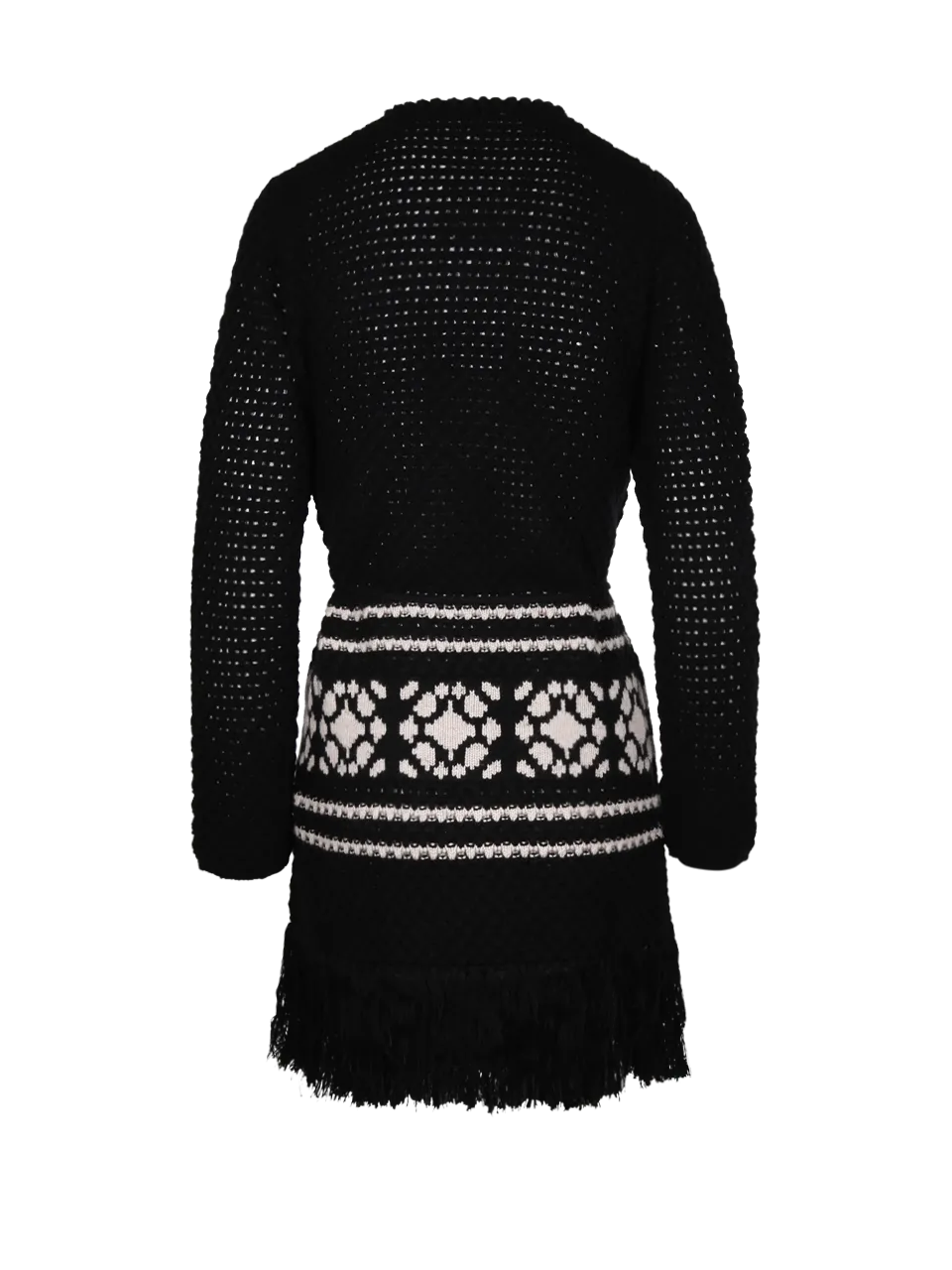 WOMAN MAXMARA BLACK WOOL ORIONE CARDIGAN