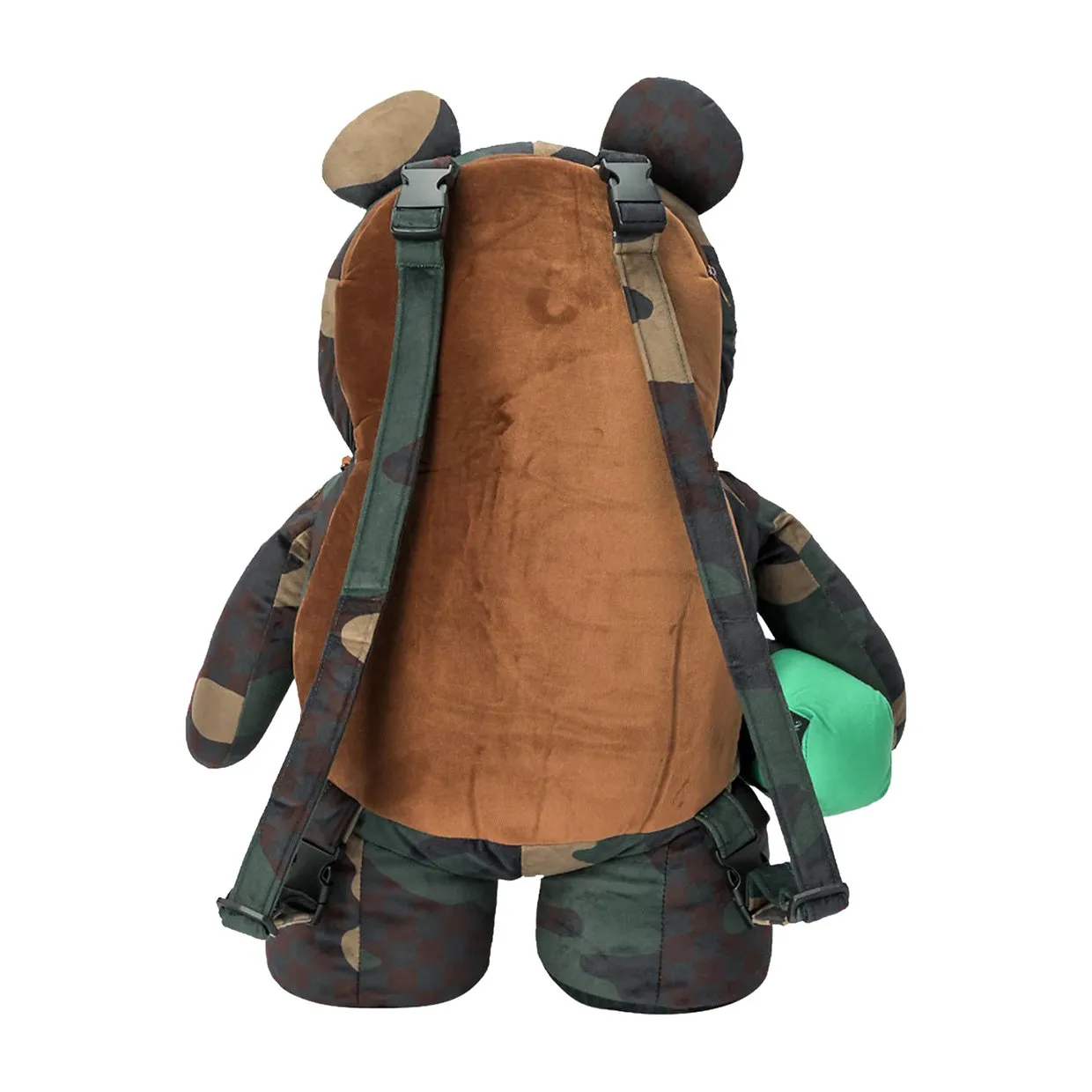 Zaino Sprayground Teddy Bear Checks And Camo Limited Edition