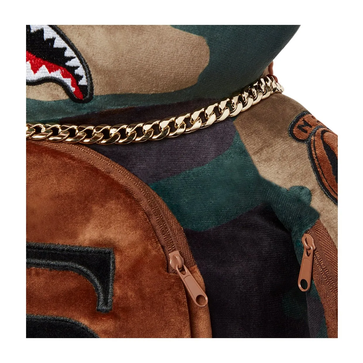 Zaino Sprayground Teddy Bear Checks And Camo Limited Edition